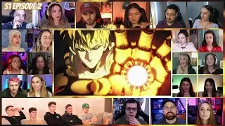 One Punch Man Season 1 Episode 2 Reaction Mashup | ワンパンマン