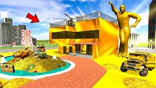 🤑Franklin's House Upgraded in GOLDEN HOUSE  in Indian Bike Driving 3d!