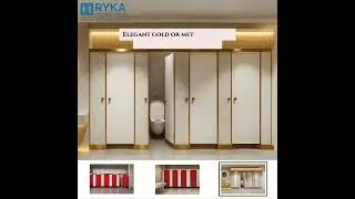 Public Restroom Partitions & Luxor Toilet Cubicles | Ryka Restroom Cubicles