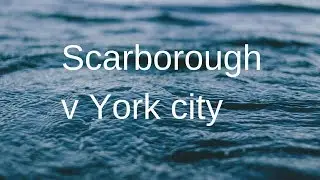 On Our Way - Scarborough Athletic Vs York City FC @Flamingo Land Stadium