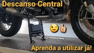 [DICAS] Aprenda a colocar sua BMW no descanso central!