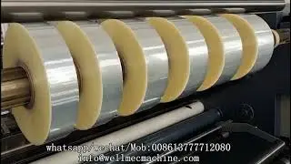 Automatic Plastic Film Slitting Rewinding Machine
