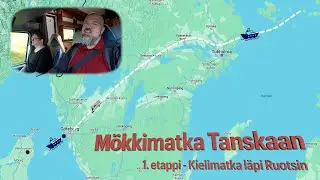 Mökkimatka Tanskaan - osa 1 - Kielimatka läpi Ruotsin