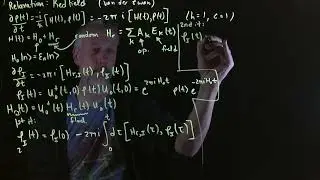 Chem 580 Segment 55 - Redfield theory (Part 1)