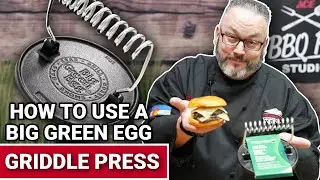 How To Use A Big Green Egg Griddle Press - Ace Hardware
