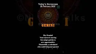 Gemini, Watch Out for THIS Sign Today! ⚠️💫 #gemini #astrology