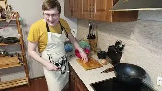 Готовим плов вместе с чатиком )
