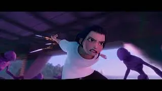 Kpop Demon Hunters (2025) | This METRO FIGHT SCENE is Pure Chaos