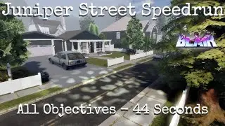Roblox BLAIR - Juniper Street SOLO SPEEDRUN - 44 Seconds (All Objectives)