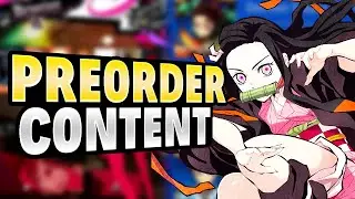 Demon Slayer Game PREORDER CONTENT