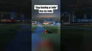 open net syndrome at its finest #rocketleague