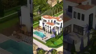 Luxury Family Mansion Build #shorts #sims4 #mansion