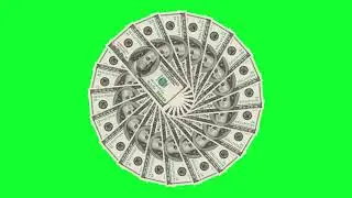 Dollar Green Screen 💵 | Easy Money Effect for Editing #dollar #greenscreen
