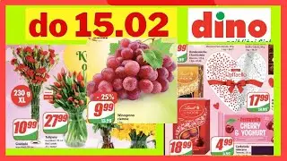 💥 DINO💥 Gazetka do 15.02.2022 | Super ceny/ Walentynki
