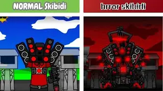 Normal vs Horror: Sprunki Skibidi Toilet Retake Showdown!