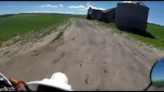 Motovlog 2016 Accidently Finding a Ghost town.
