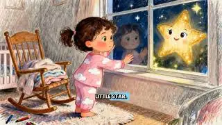 ✨ Twinkle Bright ✨Cute Star Song for Toddlers 🐧 | Bedtime Lullaby  |  Tiny Bloom Tunes