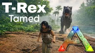 I Tamed a T-Rex in ARK Survival Evolved! 🦖 | Ultimate Rex Taming Guide🤫 @Warmaxgaming44