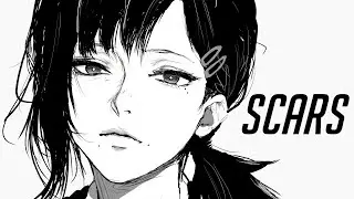 Nightcore →  Scars 【Lyrics】