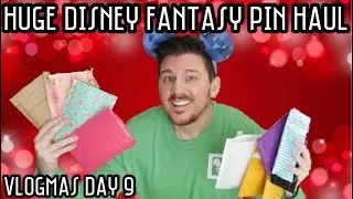 Huge Disney Collective Fantasy Pin Haul | Disney Small Shops Mail | Vlogmas Day 9