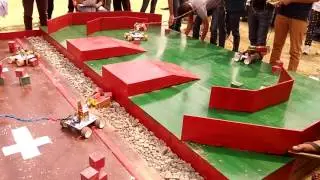 Robotics in Techkriti'17 at IIT KANPUR