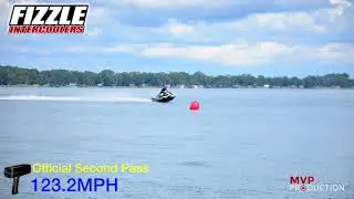 Official Jetski World Speed Record by Uva Perez Ujet 123.2 MPH