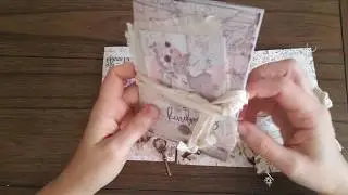 Shabby Die Cut Swap and Packaging- Prima papers