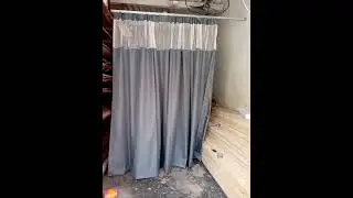 New designs hospital curtains with railing