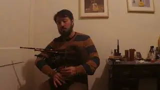 Macassar Ebony and Mopani smallpipes in A