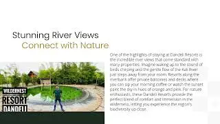 Dandeli Resorts with Swimming Pools, River Views, and Adventure Activities