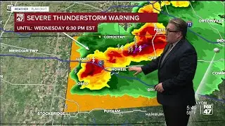Fox 47 Evening Forecast - 2/18/2026