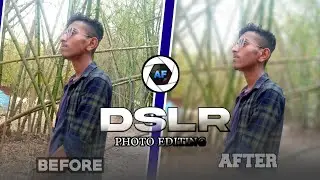 DSLR Blur photo editing 🔷🔷 with phone.after focus photo editing. New editing video 2023