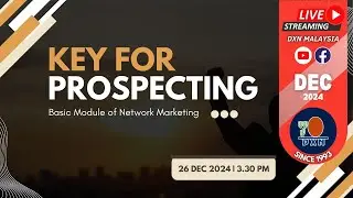 Basic Module of Network Marketing: Key For Prospecting