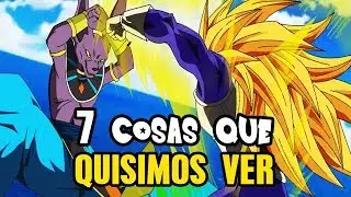 7 COSAS EN DRAGÓN BALL SUPER | Z | GT | QUE SIEMPRE QUISIMOS VER | ANZU361