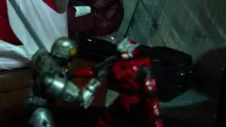 Security Spartan VS Hayabusa Spartan Part 1 (Stopmotion)