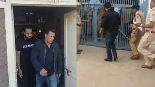 Salman Khan Enters Jodhpur Central Jail for Blackbuck Poaching Case | SpotboyE