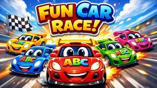 A&ndash;Z Vehicles Cartoon 🚀 | Learn ABC with Super Fast Fun Vehicles for Kids