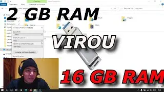 DICAS PARA PC FRACO - COMO TRANSFORMAR UM PEN DRIVE EM MEMORIA RAM