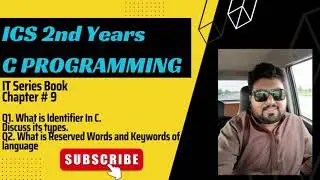 Identifier In C Language | #ics #computerscience #2ndyear  #cprogramming #dev | @M-UmarDraz