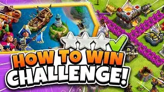how to 3 star pirate challenge| new challenge in clash of clans