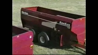 New Idea 3200 Series SideKick Side Delivery Spreaders - Features and Benefits Promotional Video 1995