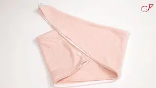 Comment créer une serviette turban pour les cheveux