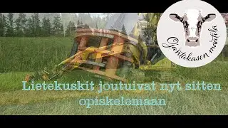 1000 tilaajan jakso - lietekuskit koulun penkille ? Tontilta risujen poistoa KX-kouralla