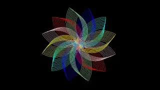 Draw A Beautiful Flower in Python | Turtle Module | Python Graphic Design Ideas