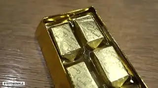 Unboxing Grand Candy Gold Edition Mini Chocolate Bars | Made in Armenia 210 Grams | 20 Pieces