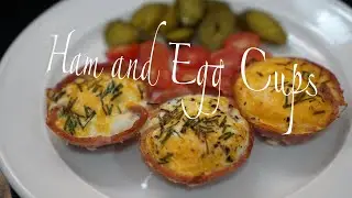Very simple and easy to make Ham and Egg Cups | Keto Low Carb | 2021