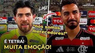 DANILO SE EMOCIONA COM GOL DO TETRA CAMPEONATO DO FLAMENGO NA LIBERTADORES