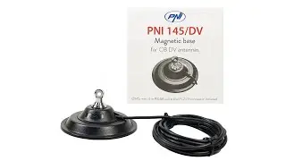 Magnetic base PNI 145/DV 145mm contains 4m cable and plug PL259