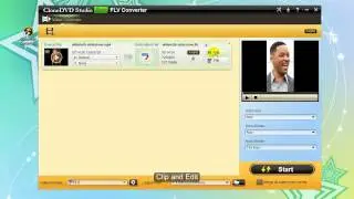 How to convert video to flv free with clonedvd free flv converter