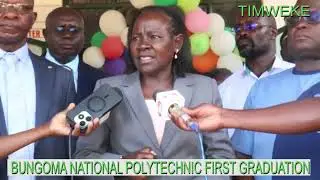 Bungoma National Polytechnic Holds its first Graduation Ceremony.
